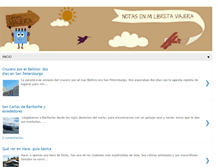 Tablet Screenshot of libretaviajera.com